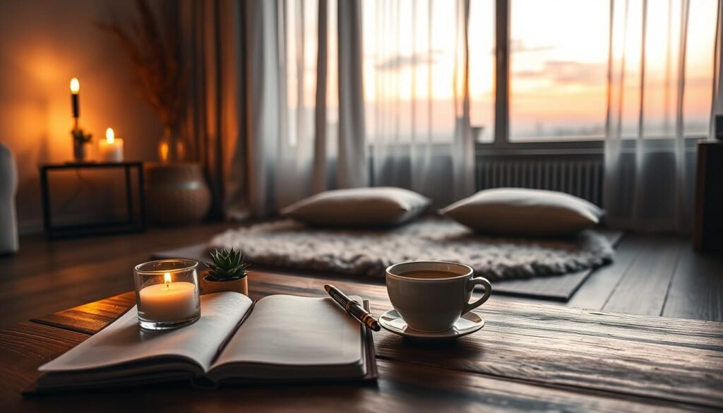 Evening routine for manifestation and gratitude