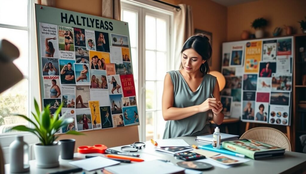 Maintaining and updating your vision board
