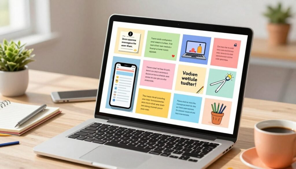 digital vision board