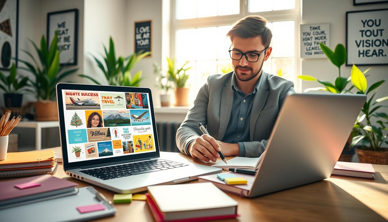 digital vision board