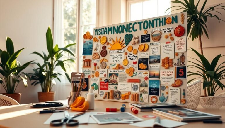 money manifestation vision board