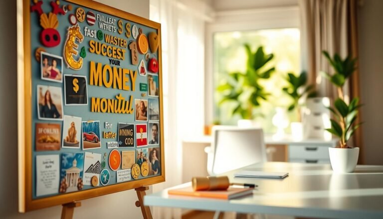 money manifestation vision board