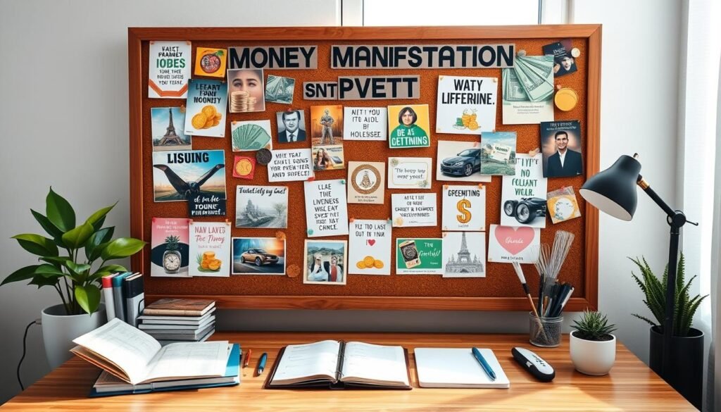money vision board