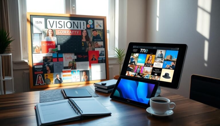 physical vision board