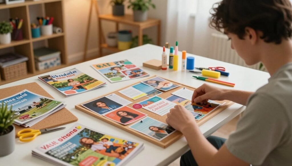 vision board crafting