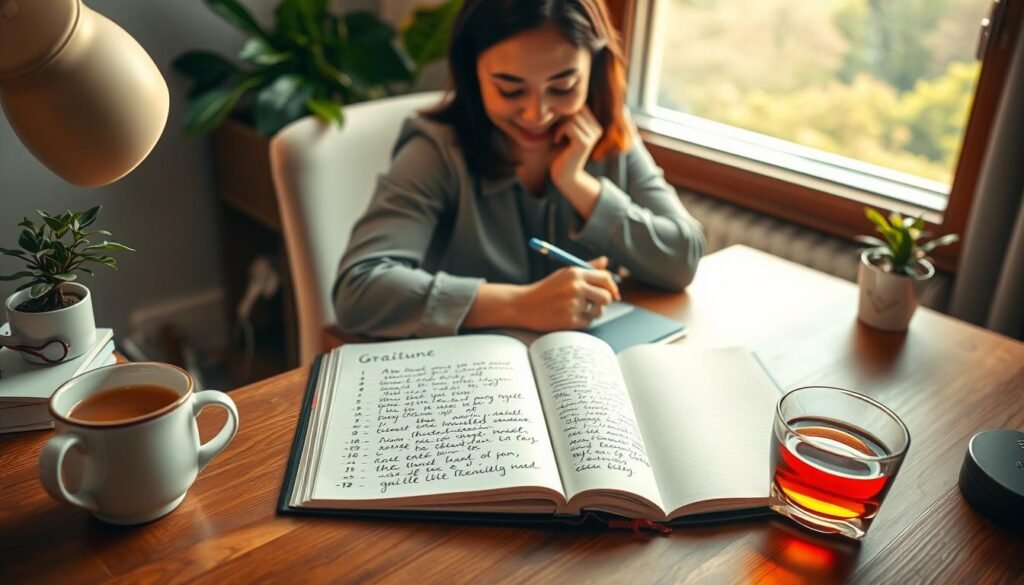 Gratitude journaling benefits