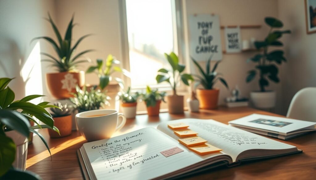 Gratitude prompts for positive mindset