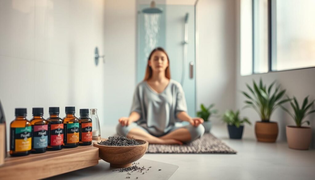 Incorporating essential oils in mindfulness practice