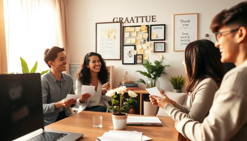 Integrating gratitude at home and work