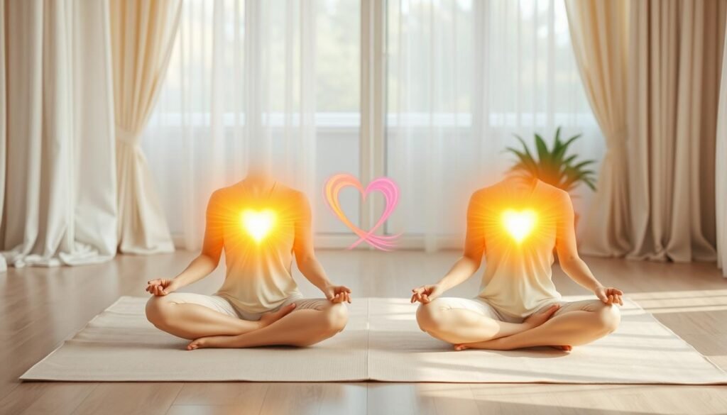 Meditation Twin Hearts