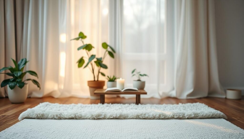 Meditation routine setup