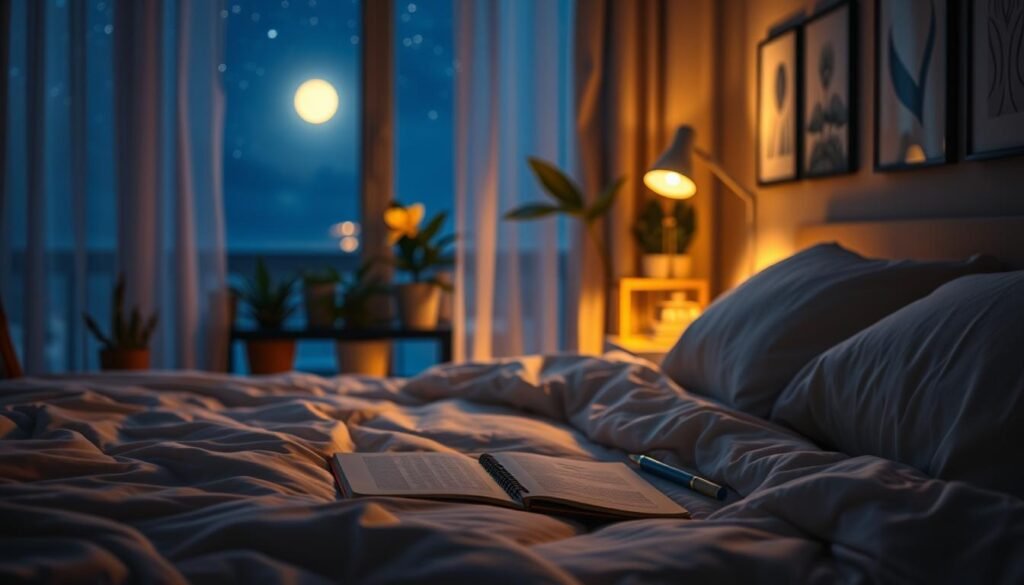 Nightly reflection for better sleep