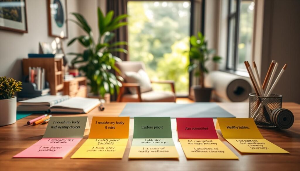 Positive affirmations for healthy habits