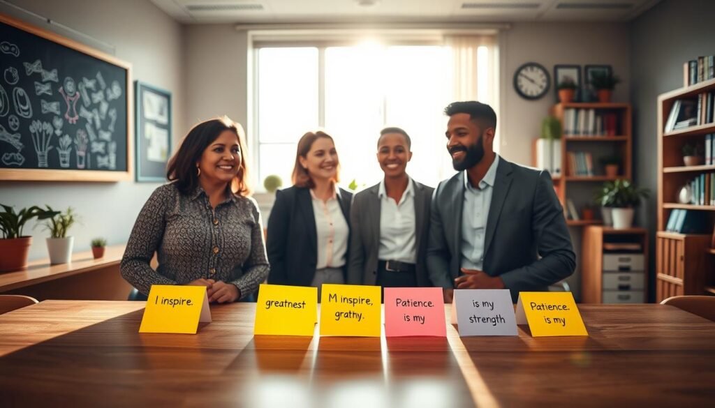 Positive affirmations for teachers