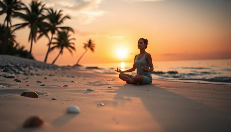 beach meditation