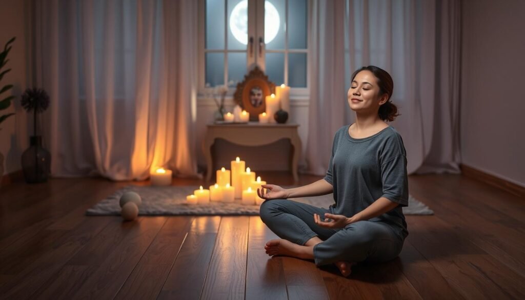 calm meditation practice image calm meditation practice image