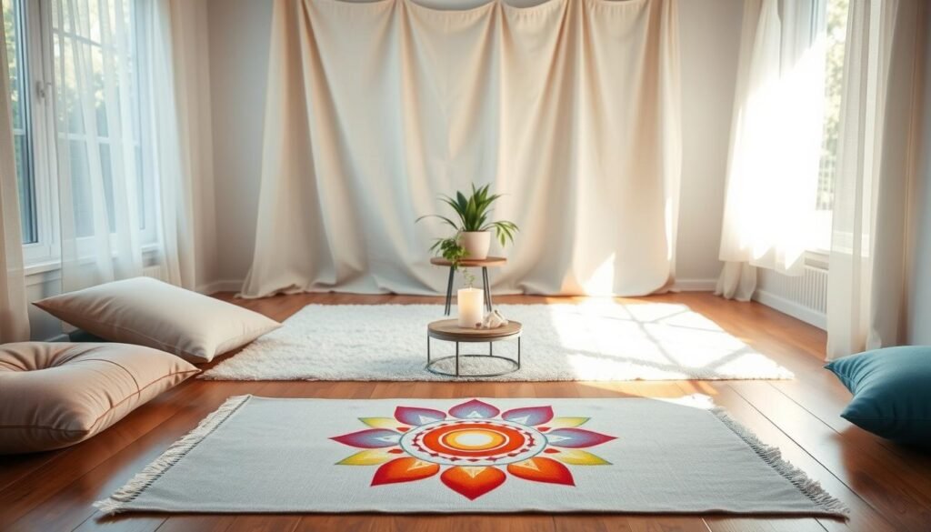 creating a personal meditation space