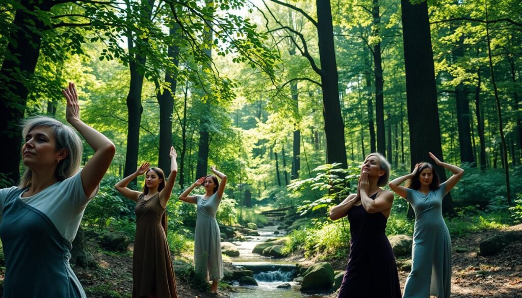 forest meditation sound and movement practices